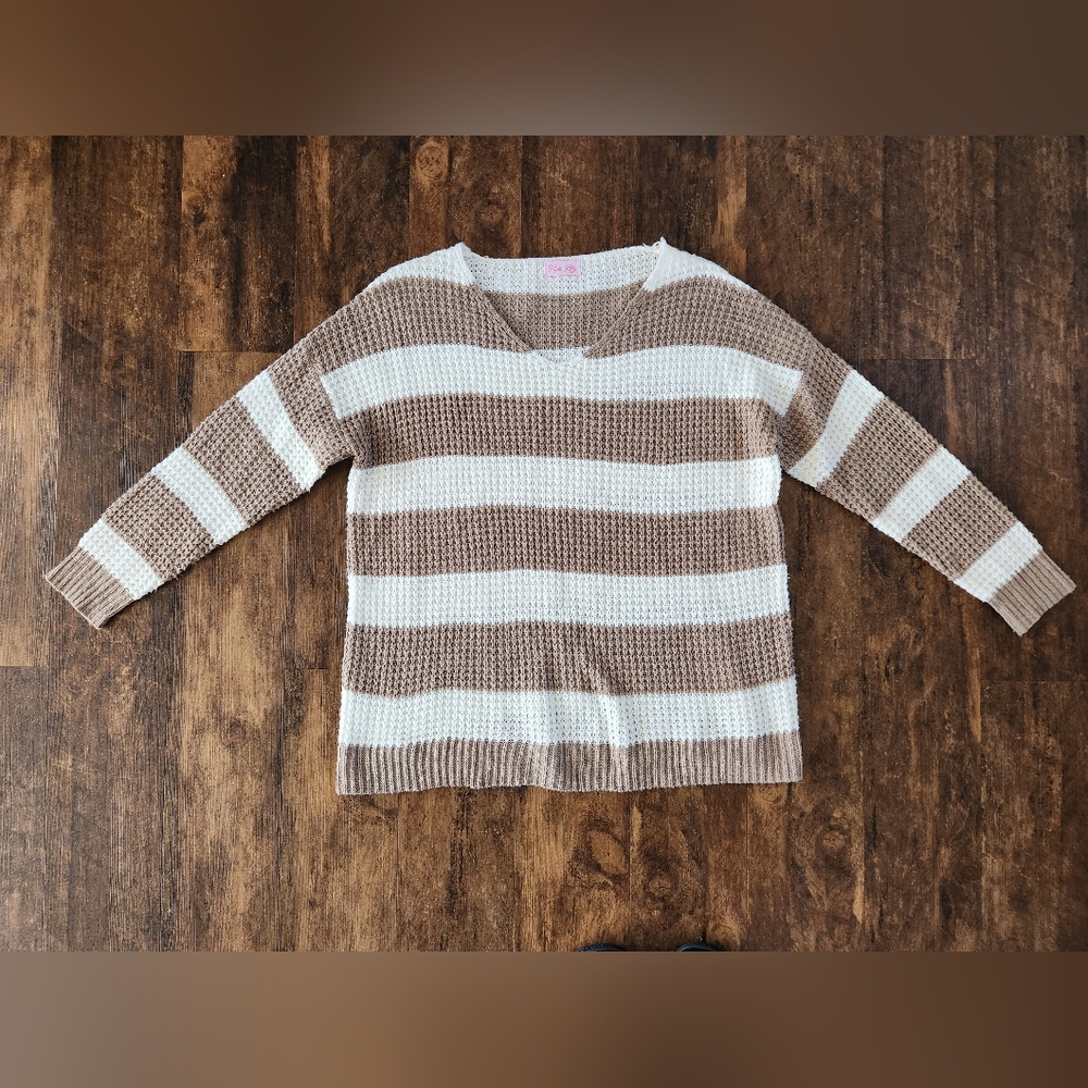 Pink Lily Oversize Sweater Medium